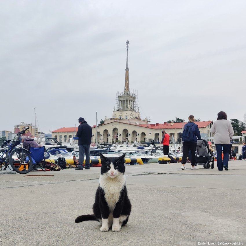 Сочи: Серое море, серое небо