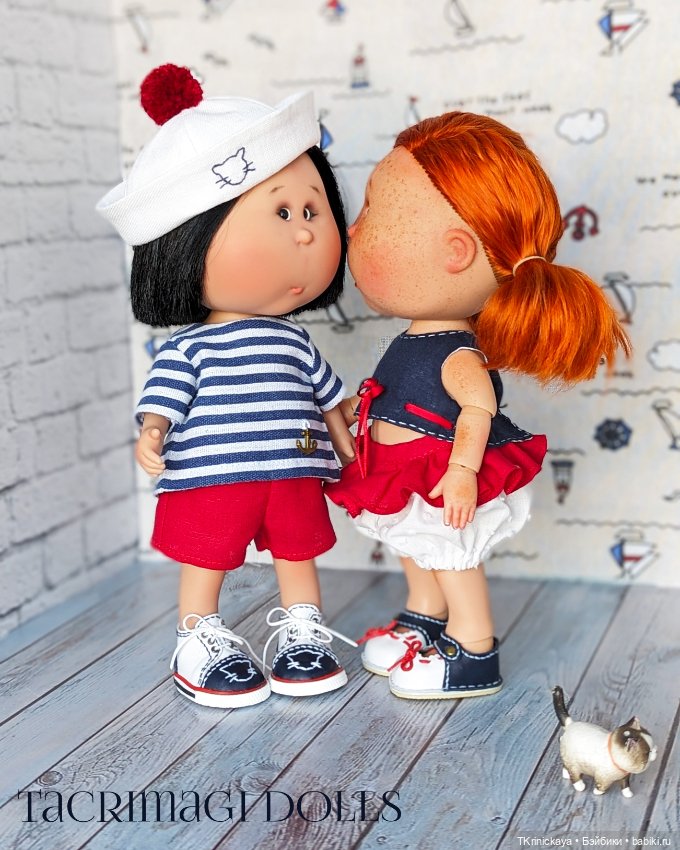 Морские котики и кошечки — Одежда и обувь для кукол своими руками: фото (фото 7)