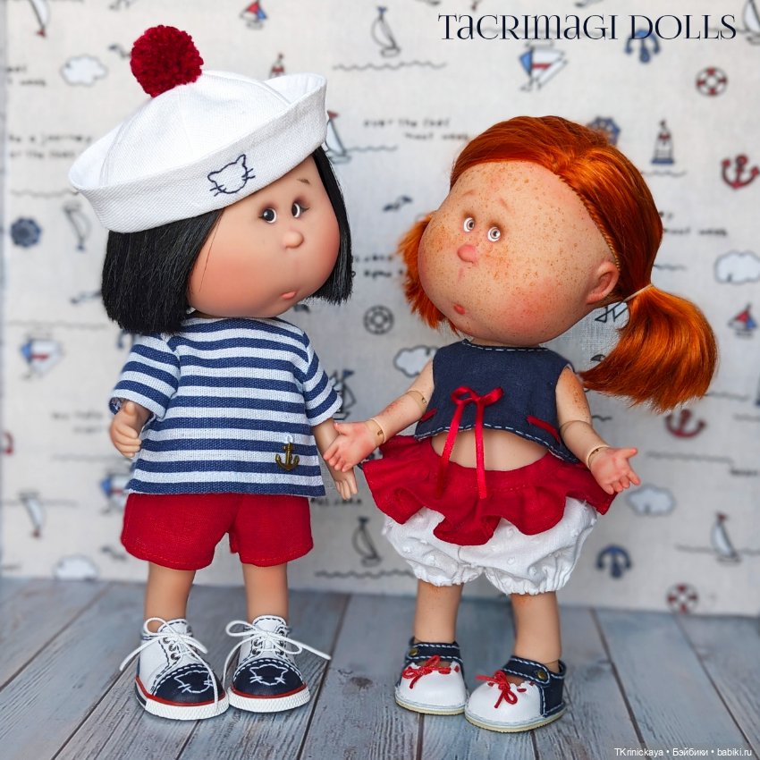 Морские котики и кошечки — Одежда и обувь для кукол своими руками: фото