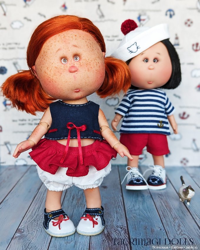 Морские котики и кошечки — Одежда и обувь для кукол своими руками: фото (фото 10)