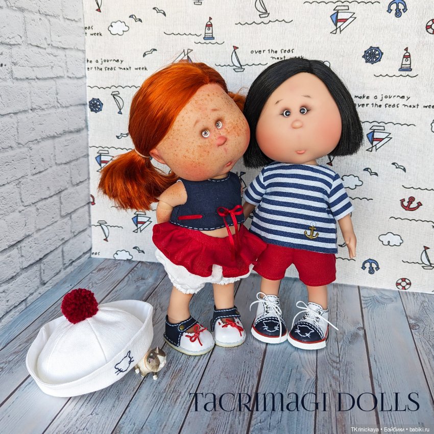 Морские котики и кошечки — Одежда и обувь для кукол своими руками: фото (фото 5)