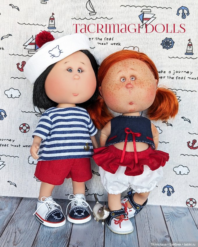 Морские котики и кошечки — Одежда и обувь для кукол своими руками: фото (фото 9)