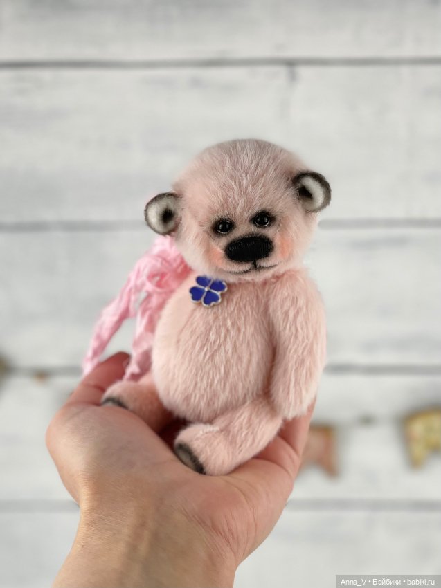 Тедди мишка Мона — Авторские мишки Тедди и друзья: фото (фото 3)