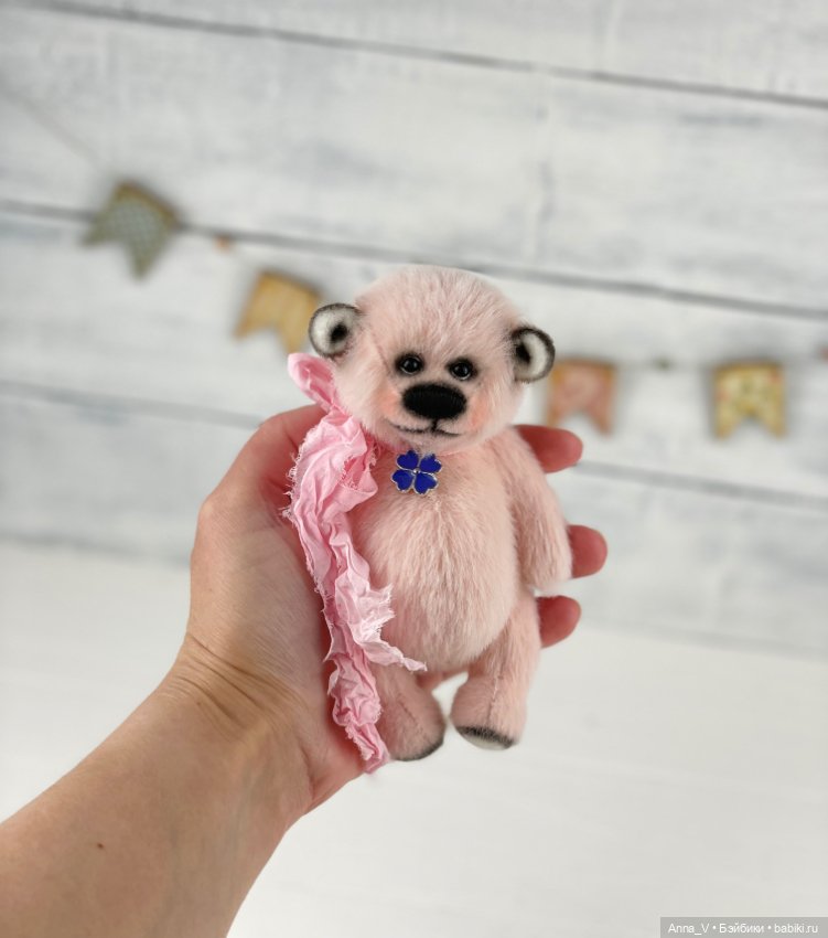 Тедди мишка Мона — Авторские мишки Тедди и друзья: фото