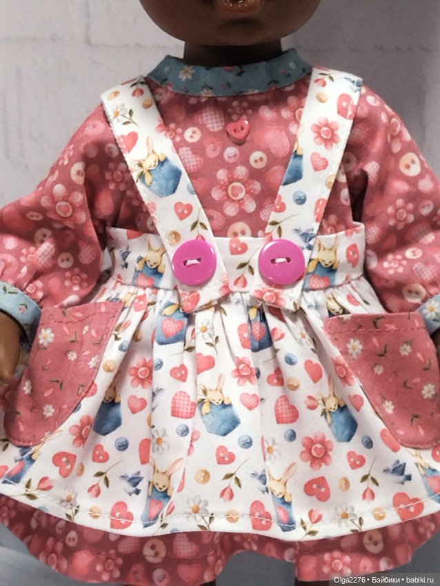 Зайка в кармашке — Одежда и обувь для кукол своими руками: фото (фото 4)