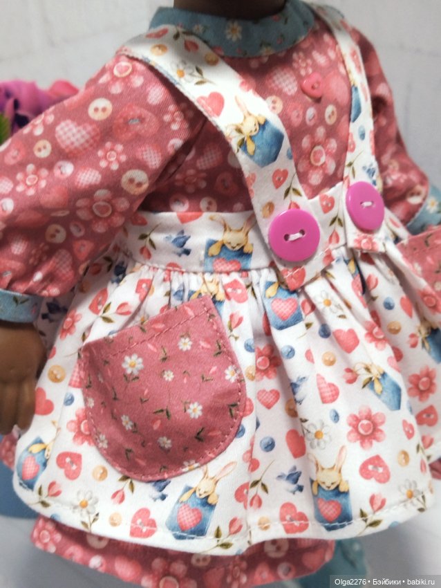Зайка в кармашке — Одежда и обувь для кукол своими руками: фото (фото 8)