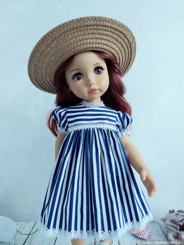 Морская прогулка — Одежда и обувь для кукол своими руками: фото