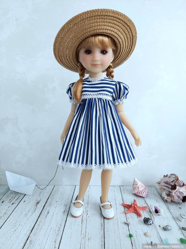 Морская прогулка — Одежда и обувь для кукол своими руками: фото (фото 4)