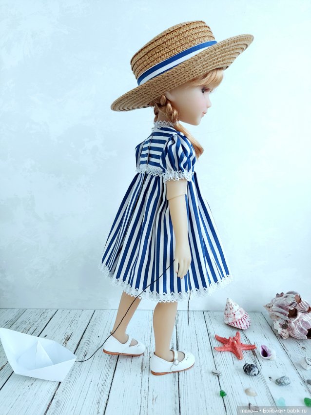 Морская прогулка — Одежда и обувь для кукол своими руками: фото