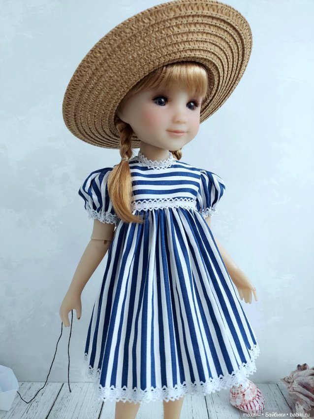 Морская прогулка — Одежда и обувь для кукол своими руками: фото (фото 3)