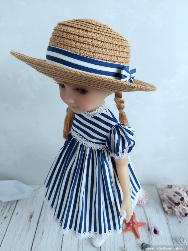 Морская прогулка — Одежда и обувь для кукол своими руками: фото (фото 5)
