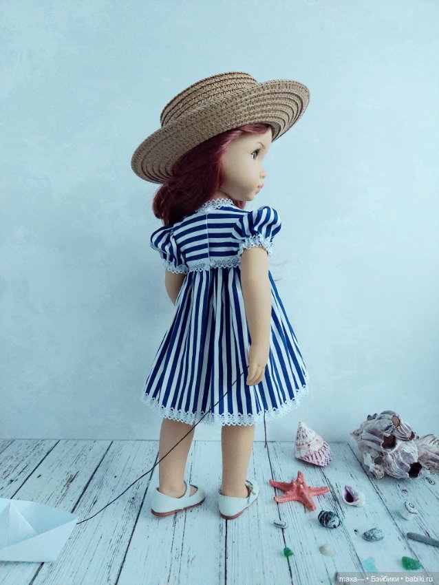 Морская прогулка — Одежда и обувь для кукол своими руками: фото