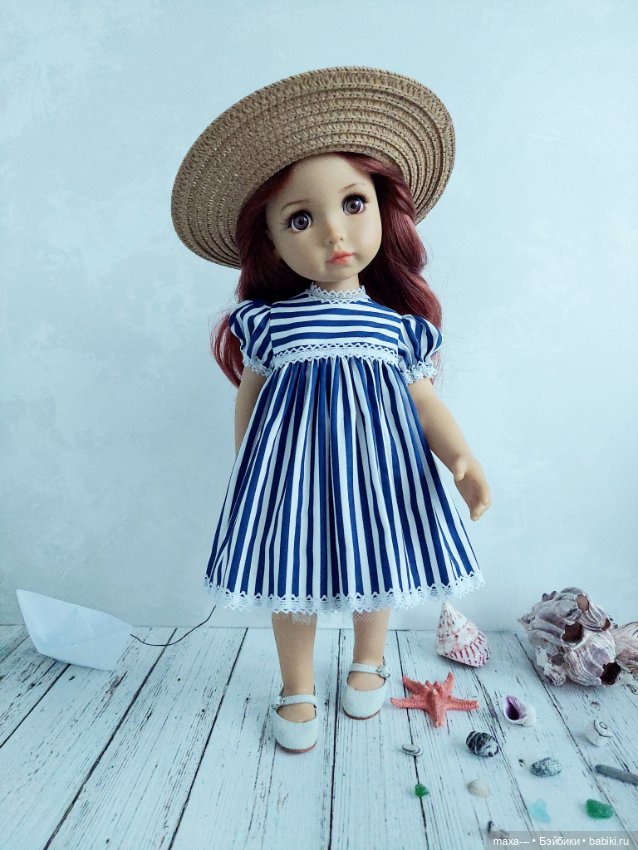 Морская прогулка — Одежда и обувь для кукол своими руками: фото