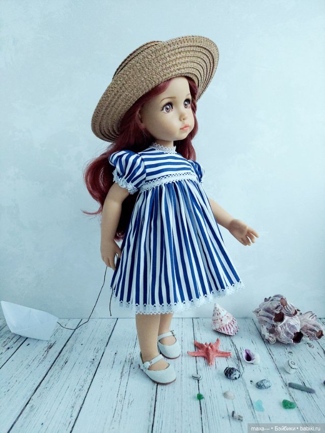 Морская прогулка — Одежда и обувь для кукол своими руками: фото (фото 9)