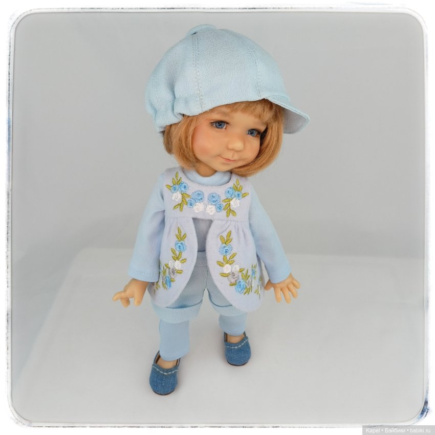 🌺🌿Фланелька, вышивка - новые наряды для Meadow Dolls dumplings.🌺🌿