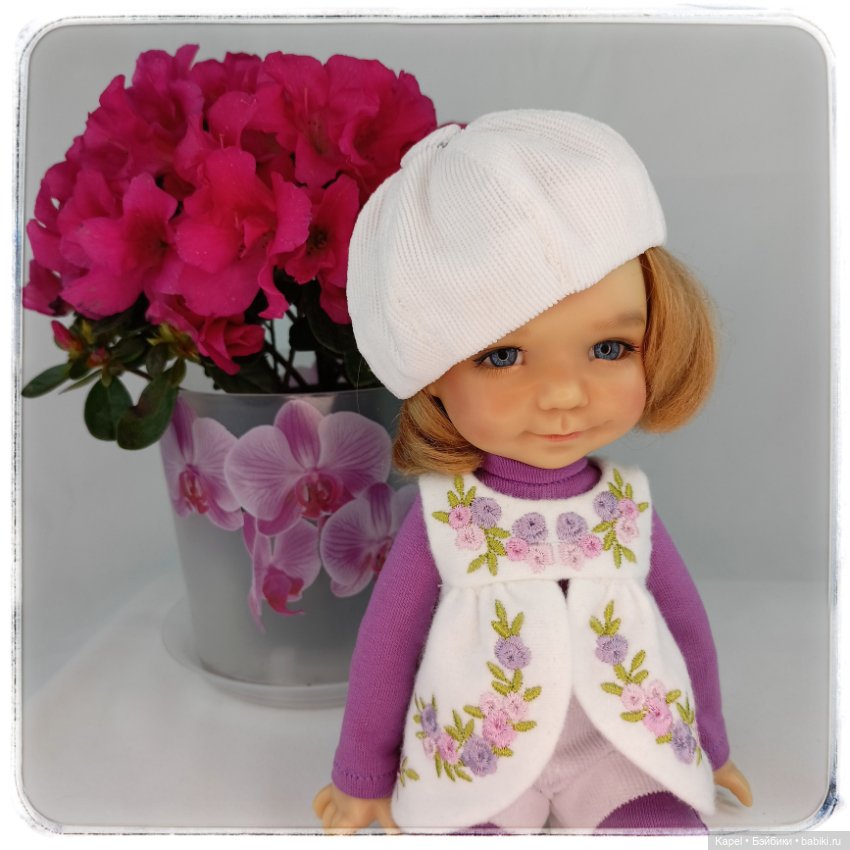 🌺🌿Фланелька, вышивка - новые наряды для Meadow Dolls dumplings.🌺🌿 (фото 3)