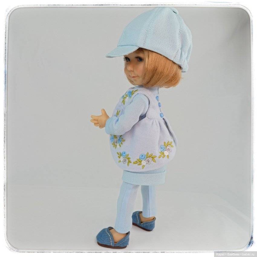 🌺🌿Фланелька, вышивка - новые наряды для Meadow Dolls dumplings.🌺🌿