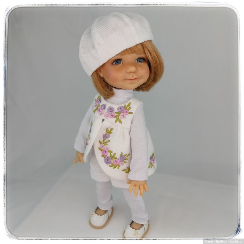 🌺🌿Фланелька, вышивка - новые наряды для Meadow Dolls dumplings.🌺🌿