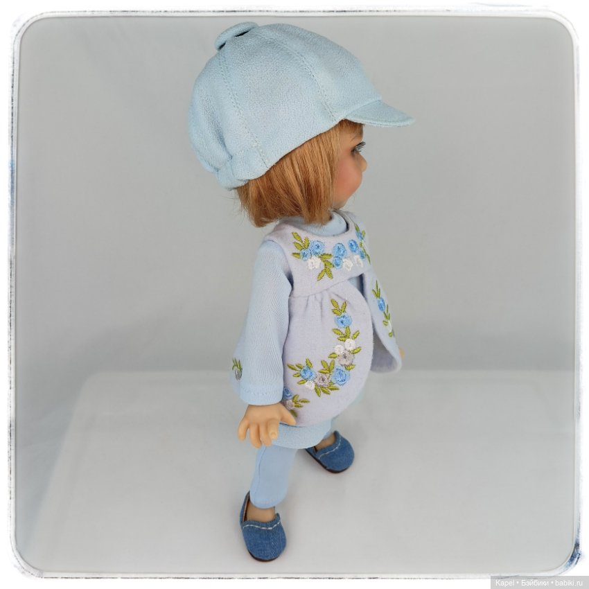 🌺🌿Фланелька, вышивка - новые наряды для Meadow Dolls dumplings.🌺🌿 (фото 9)