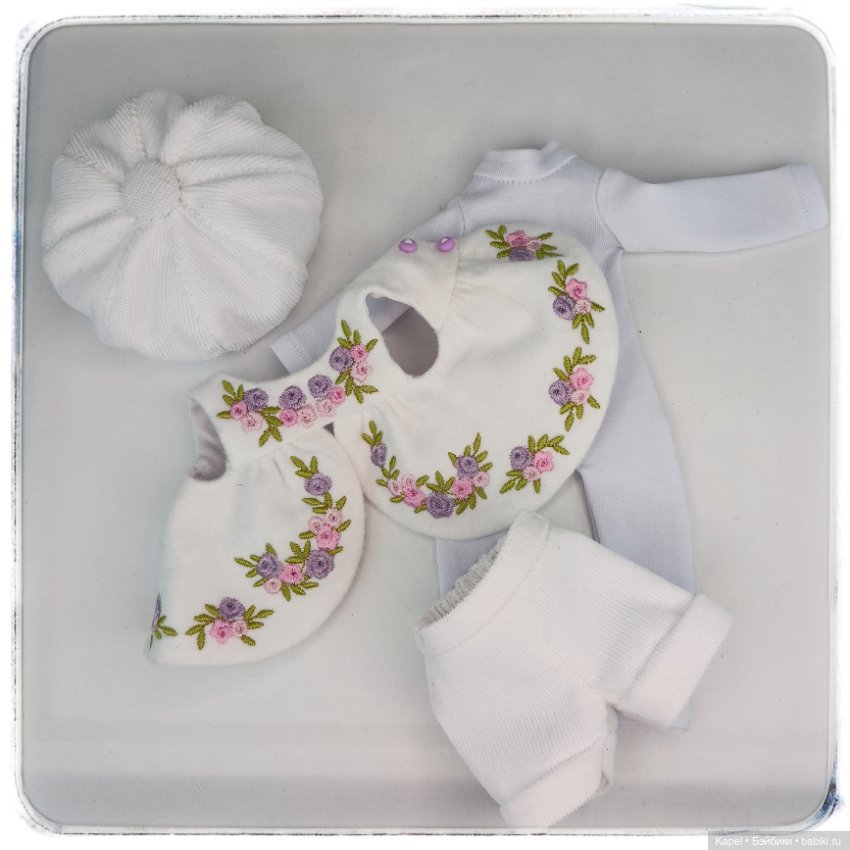 🌺🌿Фланелька, вышивка - новые наряды для Meadow Dolls dumplings.🌺🌿