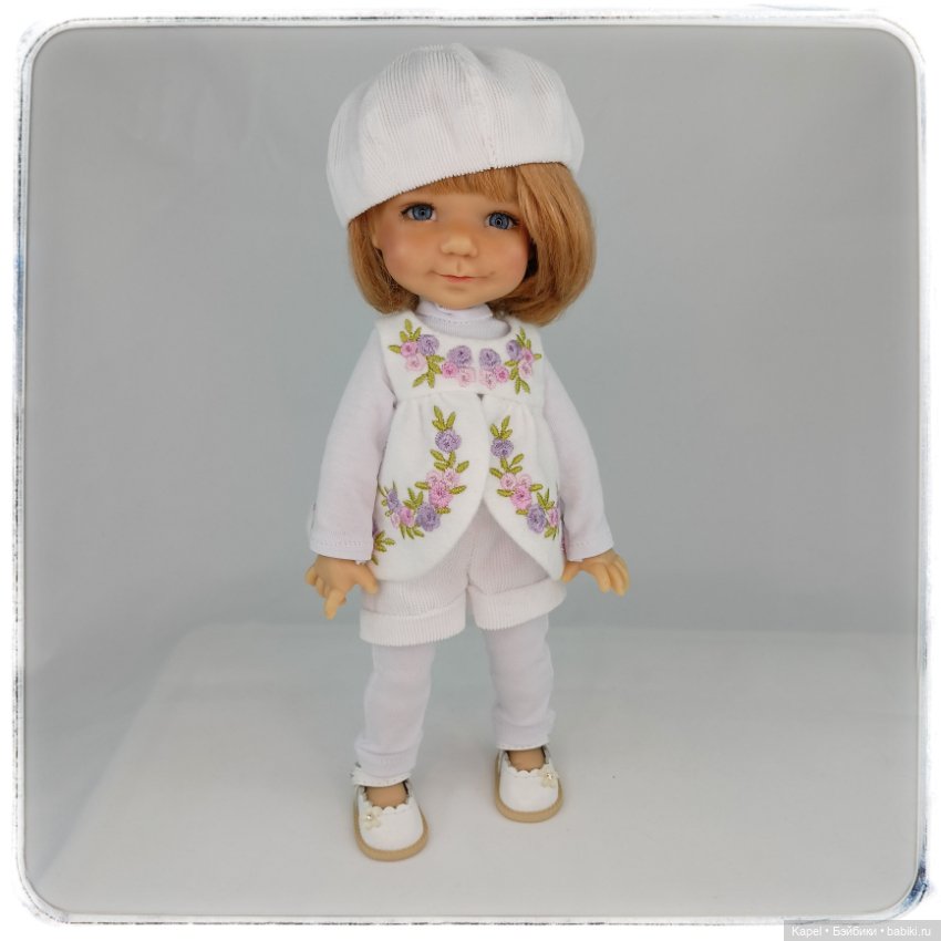 🌺🌿Фланелька, вышивка - новые наряды для Meadow Dolls dumplings.🌺🌿