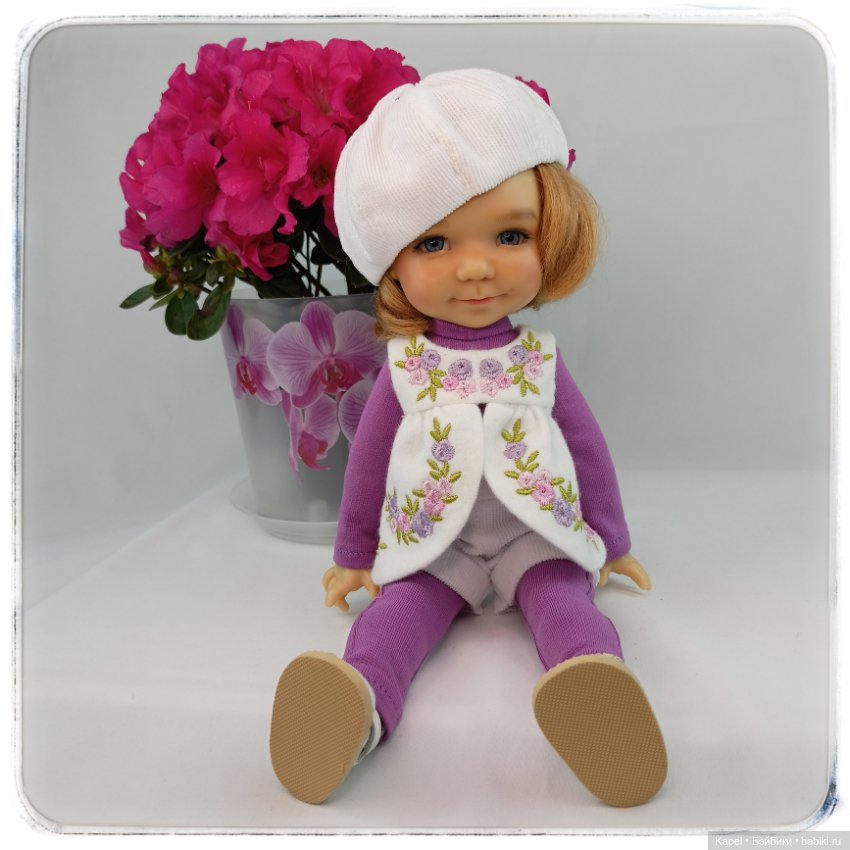 🌺🌿Фланелька, вышивка - новые наряды для Meadow Dolls dumplings.🌺🌿 (фото 2)