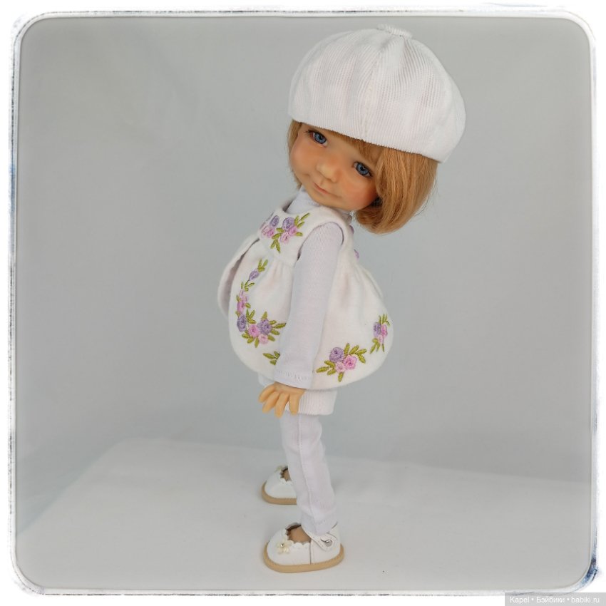 🌺🌿Фланелька, вышивка - новые наряды для Meadow Dolls dumplings.🌺🌿