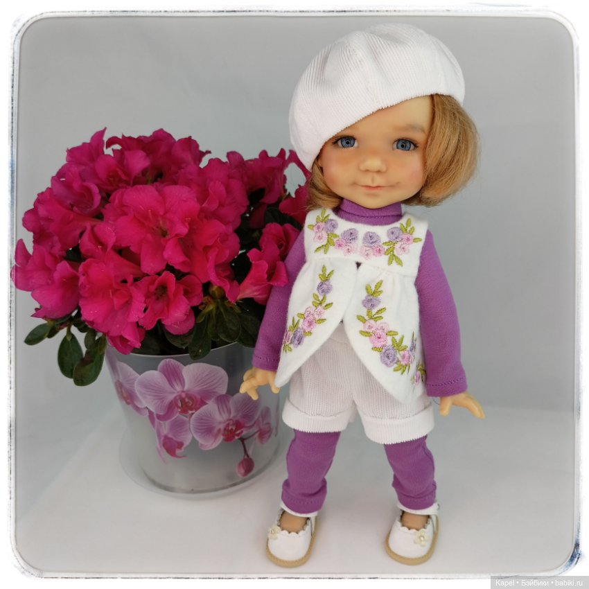 🌺🌿Фланелька, вышивка - новые наряды для Meadow Dolls dumplings.🌺🌿