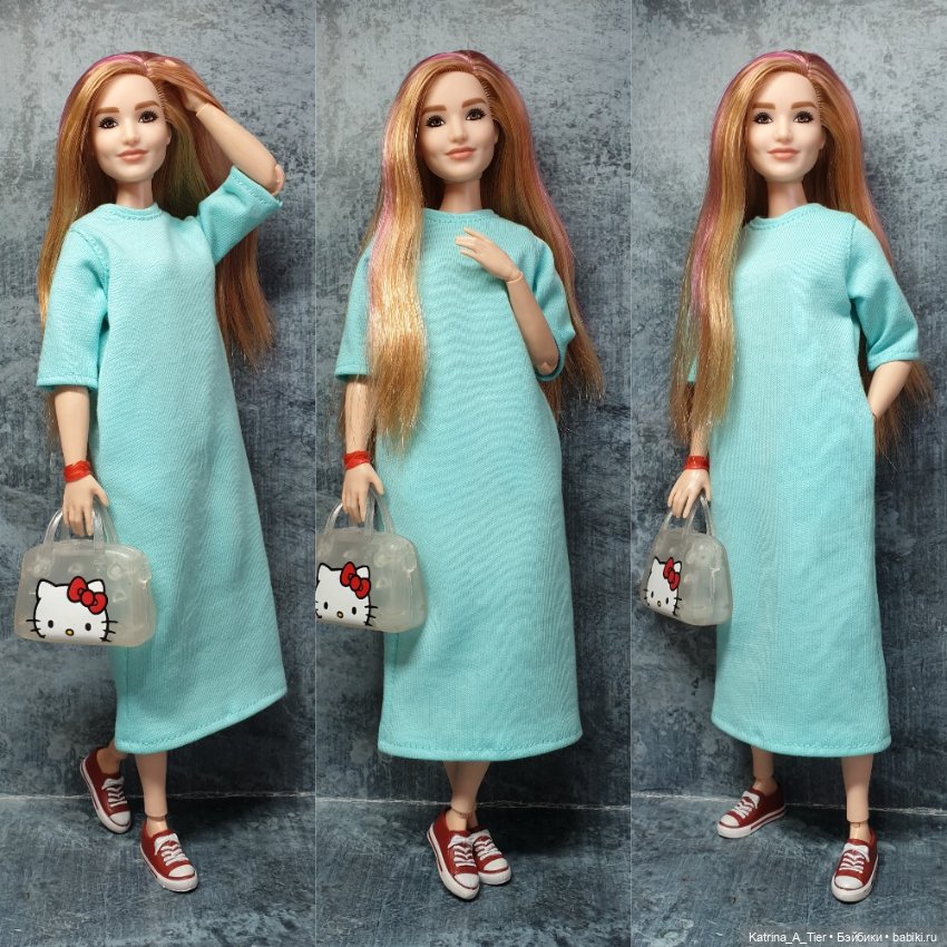 Наденька. Новые наряды — Одежда и обувь для кукол своими руками: фото (фото 4)