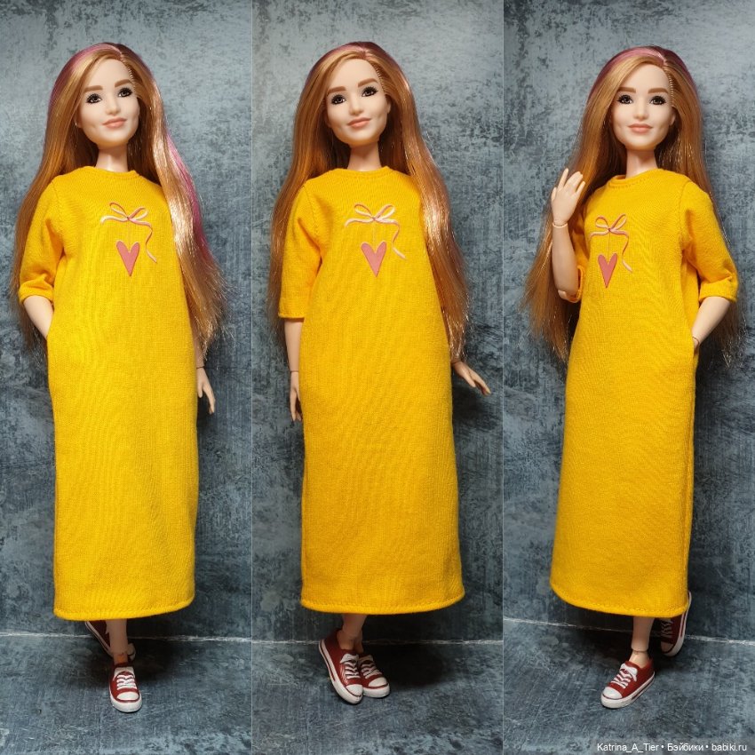 Наденька. Новые наряды — Одежда и обувь для кукол своими руками: фото (фото 6)