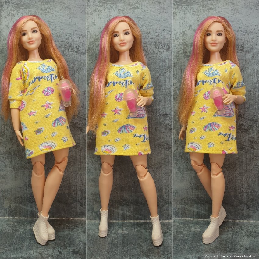 Наденька. Новые наряды — Одежда и обувь для кукол своими руками: фото (фото 10)