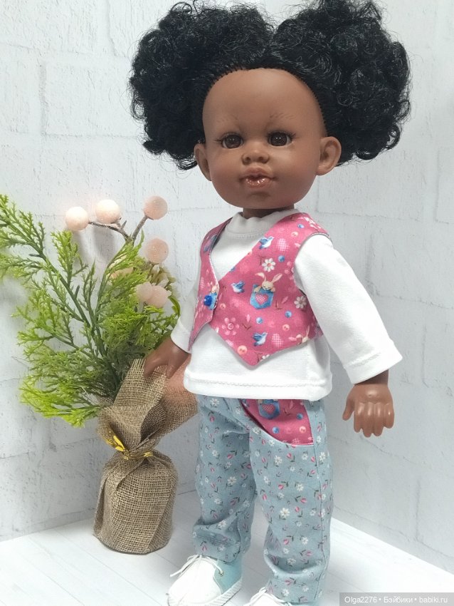 Зайка в кармашке - 2 — Одежда и обувь для кукол своими руками: фото (фото 4)