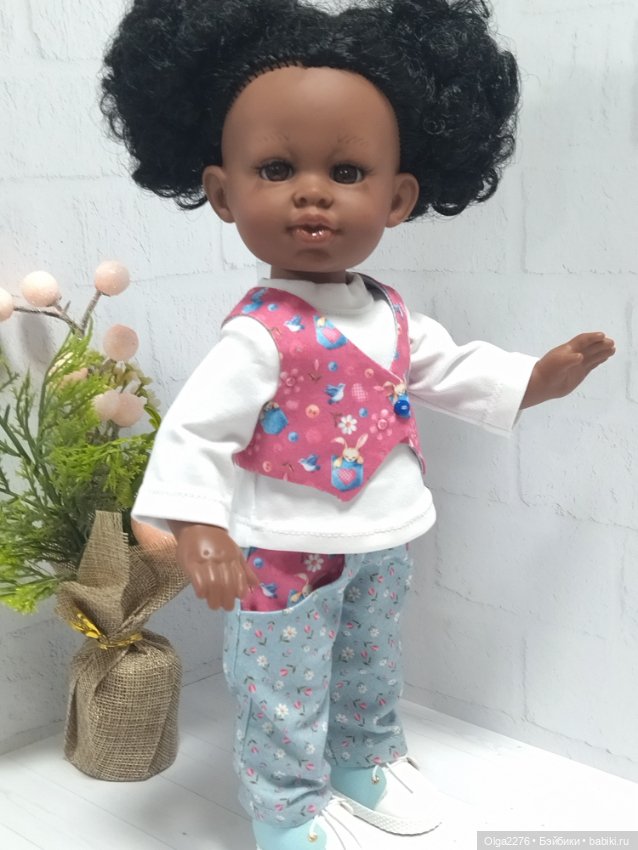 Зайка в кармашке - 2 — Одежда и обувь для кукол своими руками: фото (фото 5)