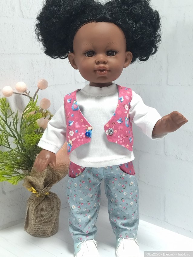 Зайка в кармашке - 2 — Одежда и обувь для кукол своими руками: фото (фото 6)