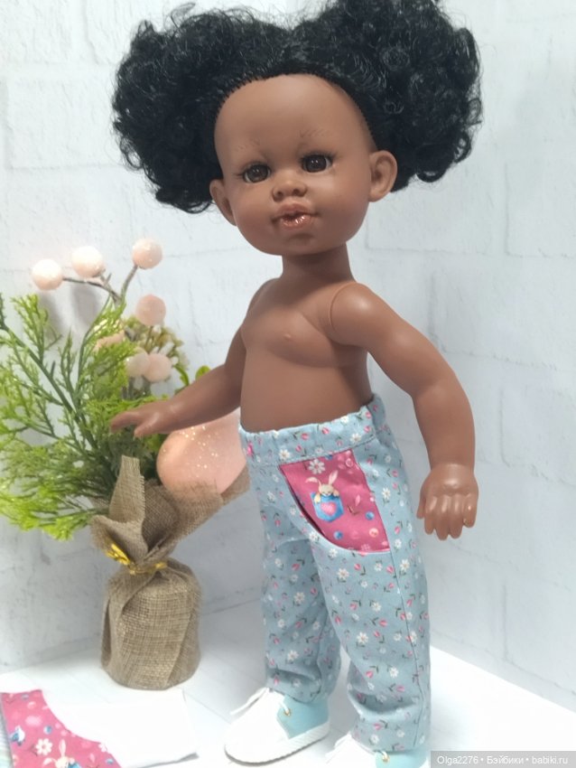 Зайка в кармашке - 2 — Одежда и обувь для кукол своими руками: фото