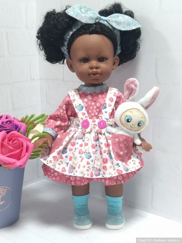 Зайка в кармашке - 2 — Одежда и обувь для кукол своими руками: фото