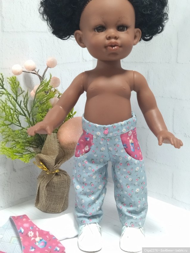 Зайка в кармашке - 2 — Одежда и обувь для кукол своими руками: фото