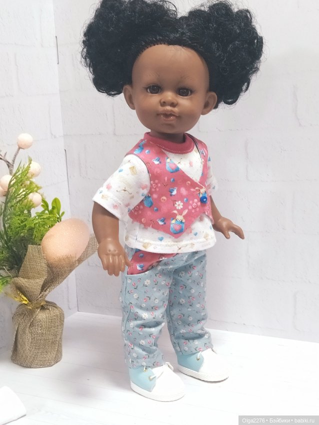 Зайка в кармашке - 2 — Одежда и обувь для кукол своими руками: фото (фото 2)