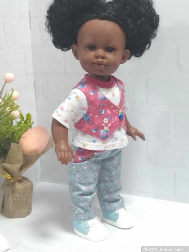 Зайка в кармашке - 2 — Одежда и обувь для кукол своими руками: фото