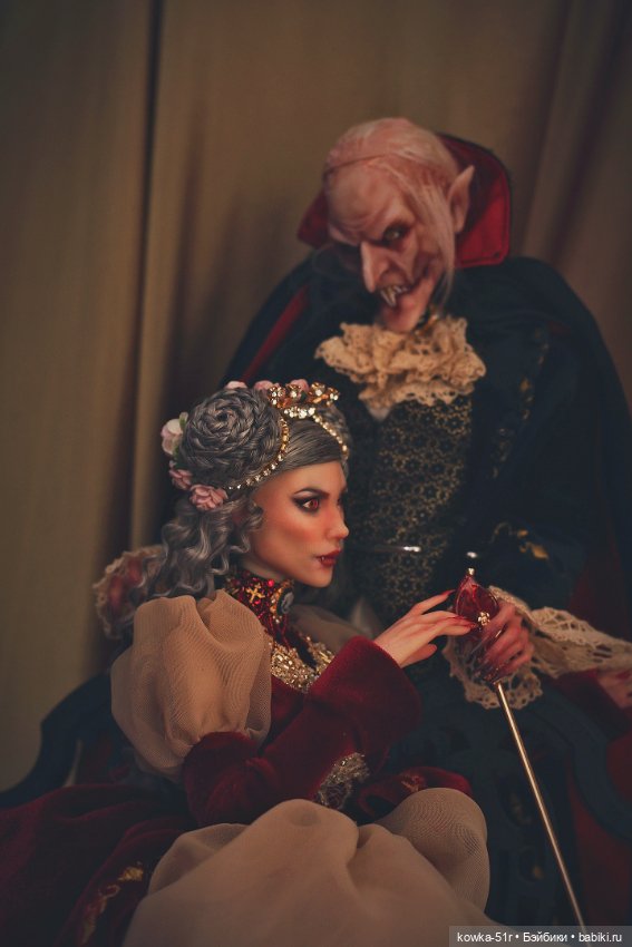 Неравный брак — Авторские шарнирные куклы своими руками: лепка (фото 6)