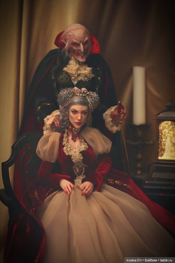 Неравный брак — Авторские шарнирные куклы своими руками: лепка (фото 7)