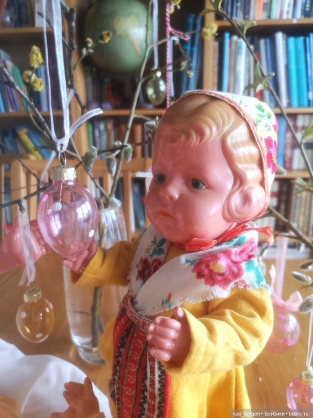 Пасхальные открытки — Коллекции винтажных кукол и игрушек: СССР (фото 3)