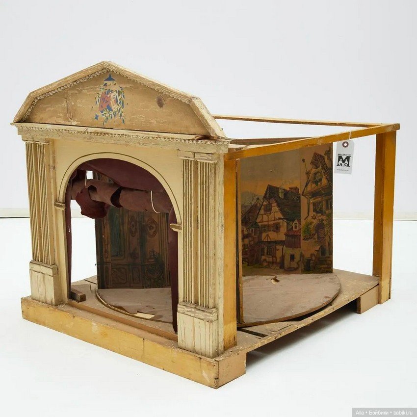 Театр для бумажных кукол производства Gottschalk Moritz, Германия (фото 2)