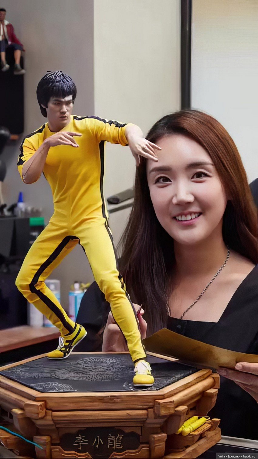 Скульптор K.A.KIM - скульпт и статуя Легенды спорта и Кунг фу Брюса Ли (фото 9)