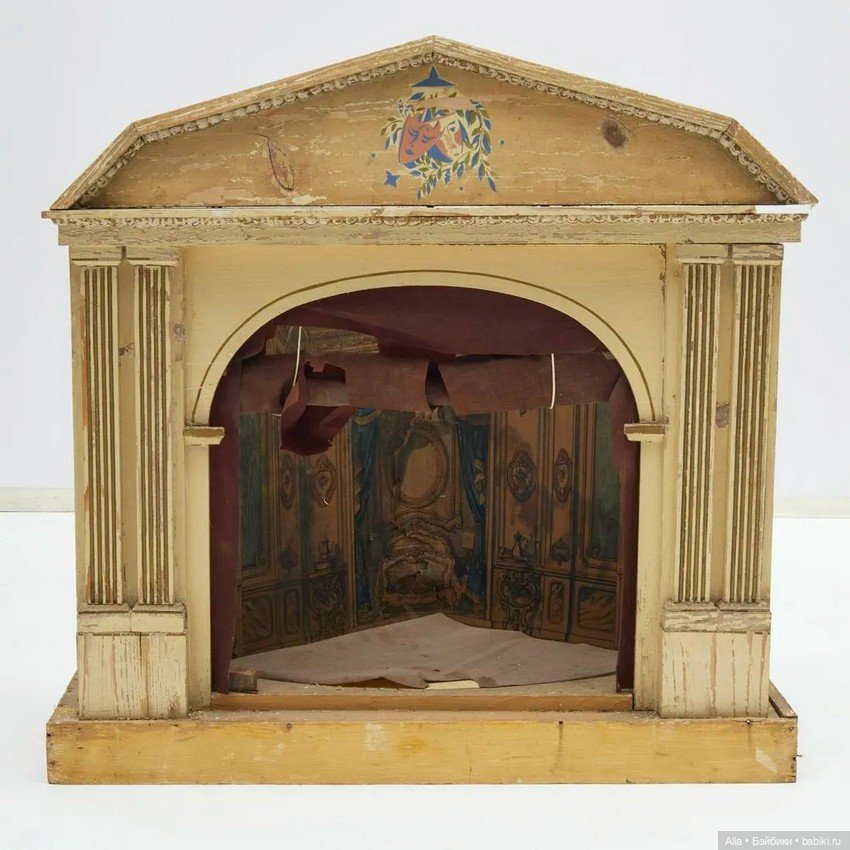 Театр для бумажных кукол производства Gottschalk Moritz, Германия