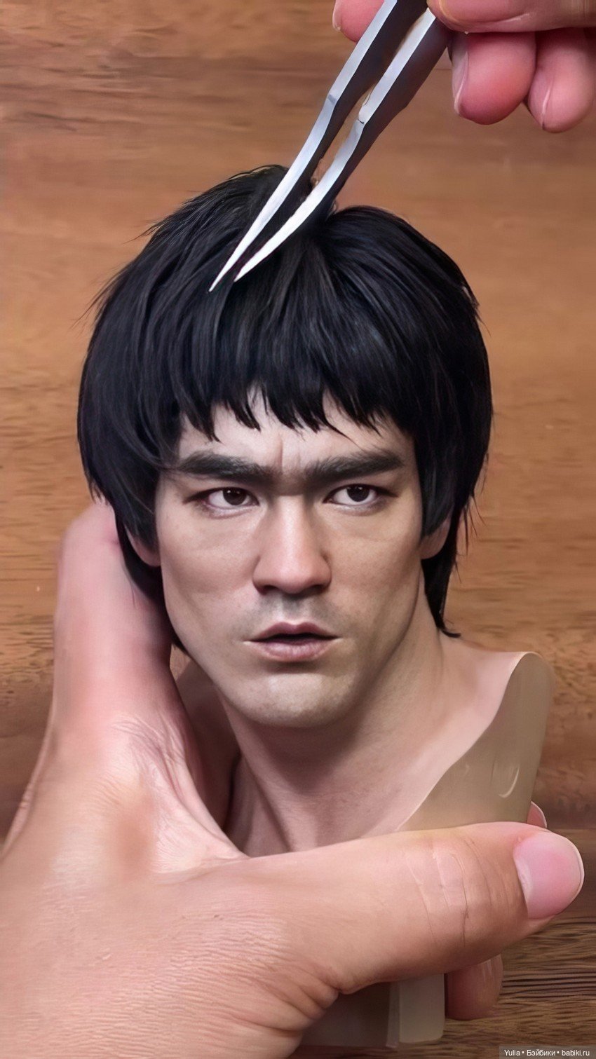 Скульптор K.A.KIM - скульпт и статуя Легенды спорта и Кунг фу Брюса Ли (фото 6)