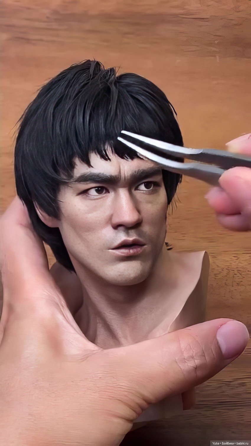 Скульптор K.A.KIM - скульпт и статуя Легенды спорта и Кунг фу Брюса Ли (фото 7)