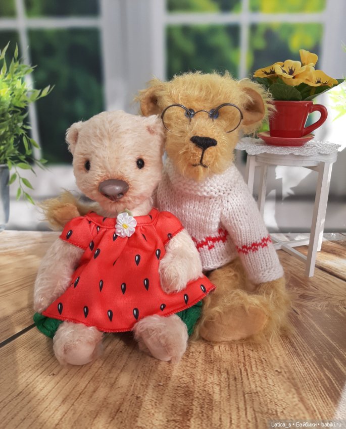 Арбузная корочка — Авторские мишки Тедди и друзья: фото