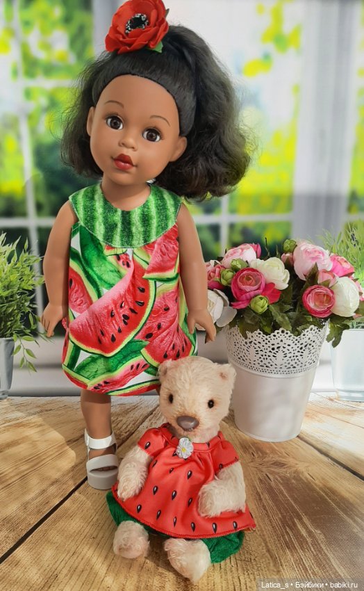 Арбузная корочка — Авторские мишки Тедди и друзья: фото