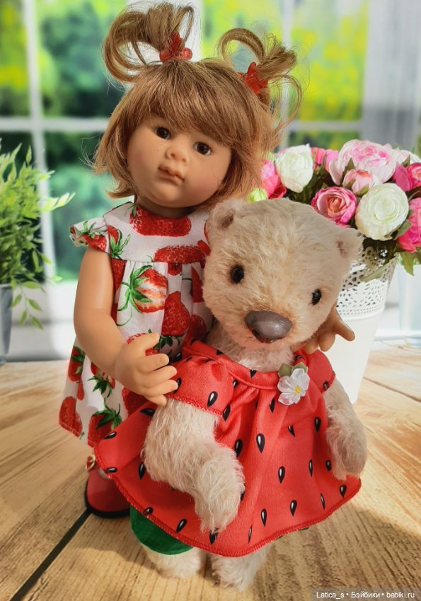 Арбузная корочка — Авторские мишки Тедди и друзья: фото (фото 8)